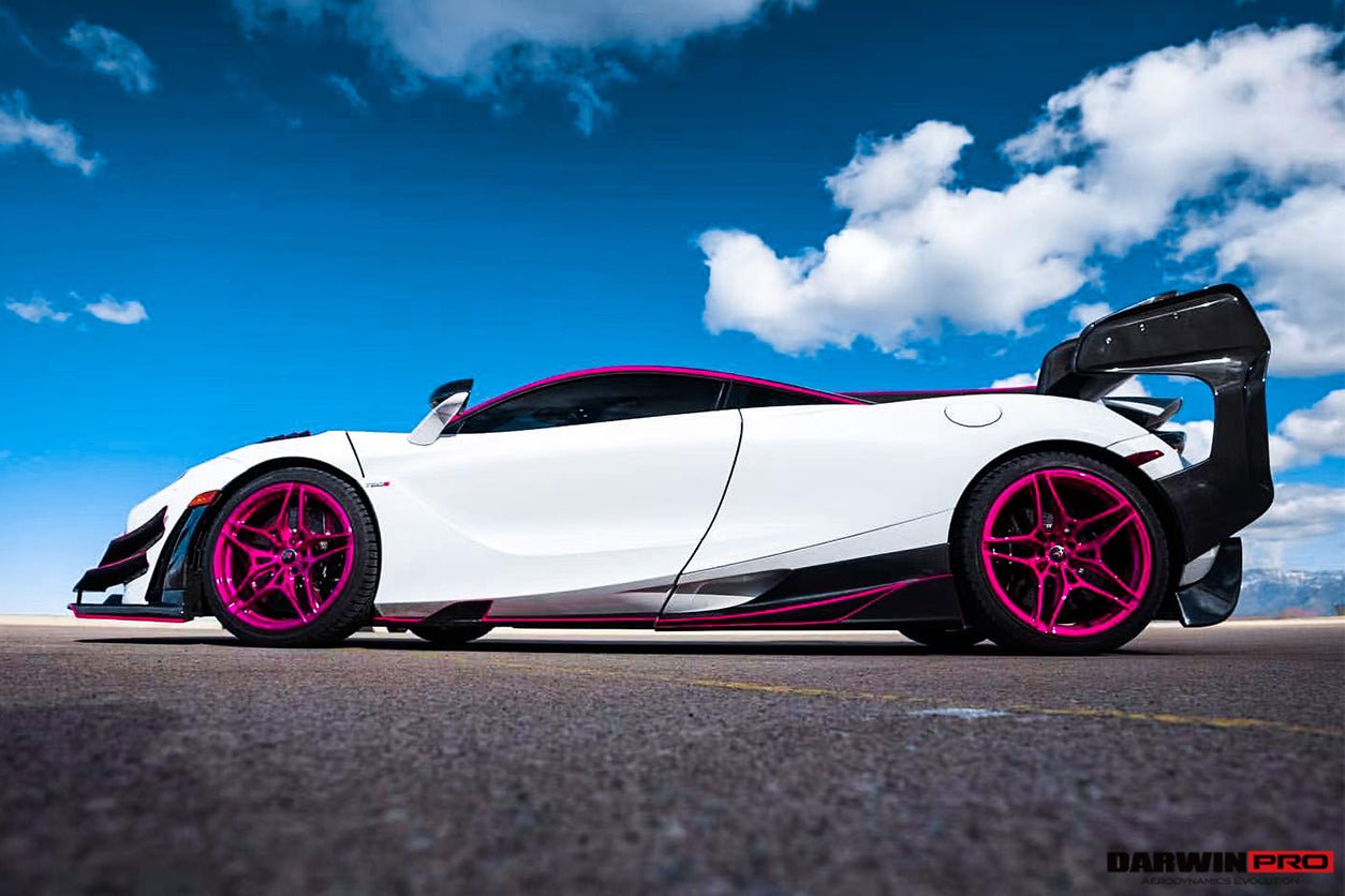 2017 - 2022 McLaren 720s Se²GTR Style Trunk Wing with Side Winglets